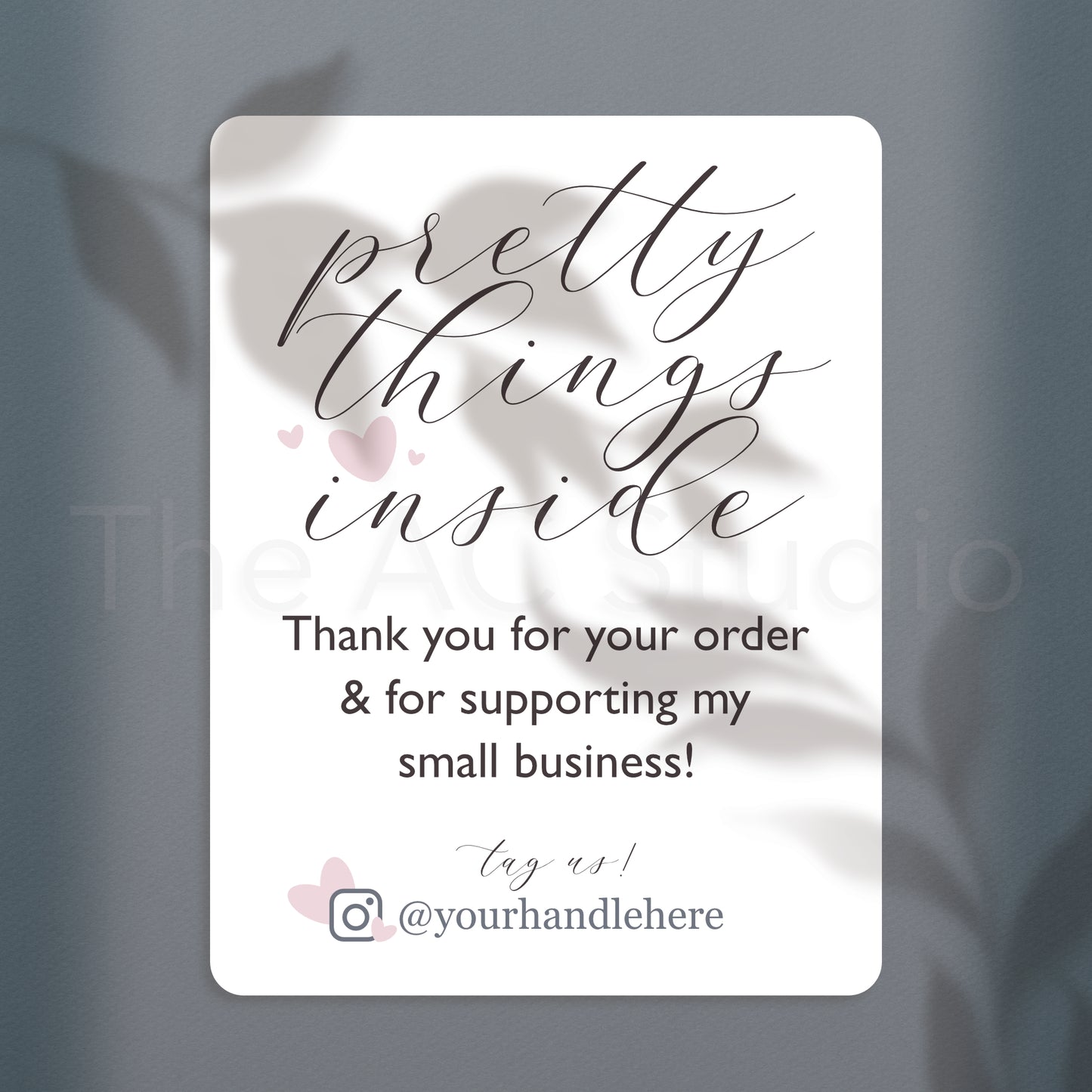 Personalized Rectangle Labels for Your Small Business (Style 2)