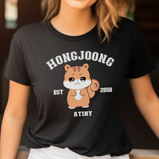 ATINY Character T-shirt in Black