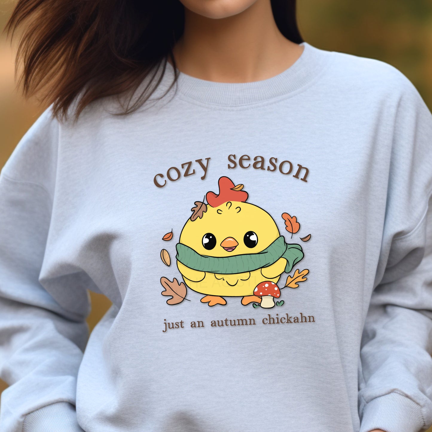 Autumn ChickAhn Crewneck Sweater
