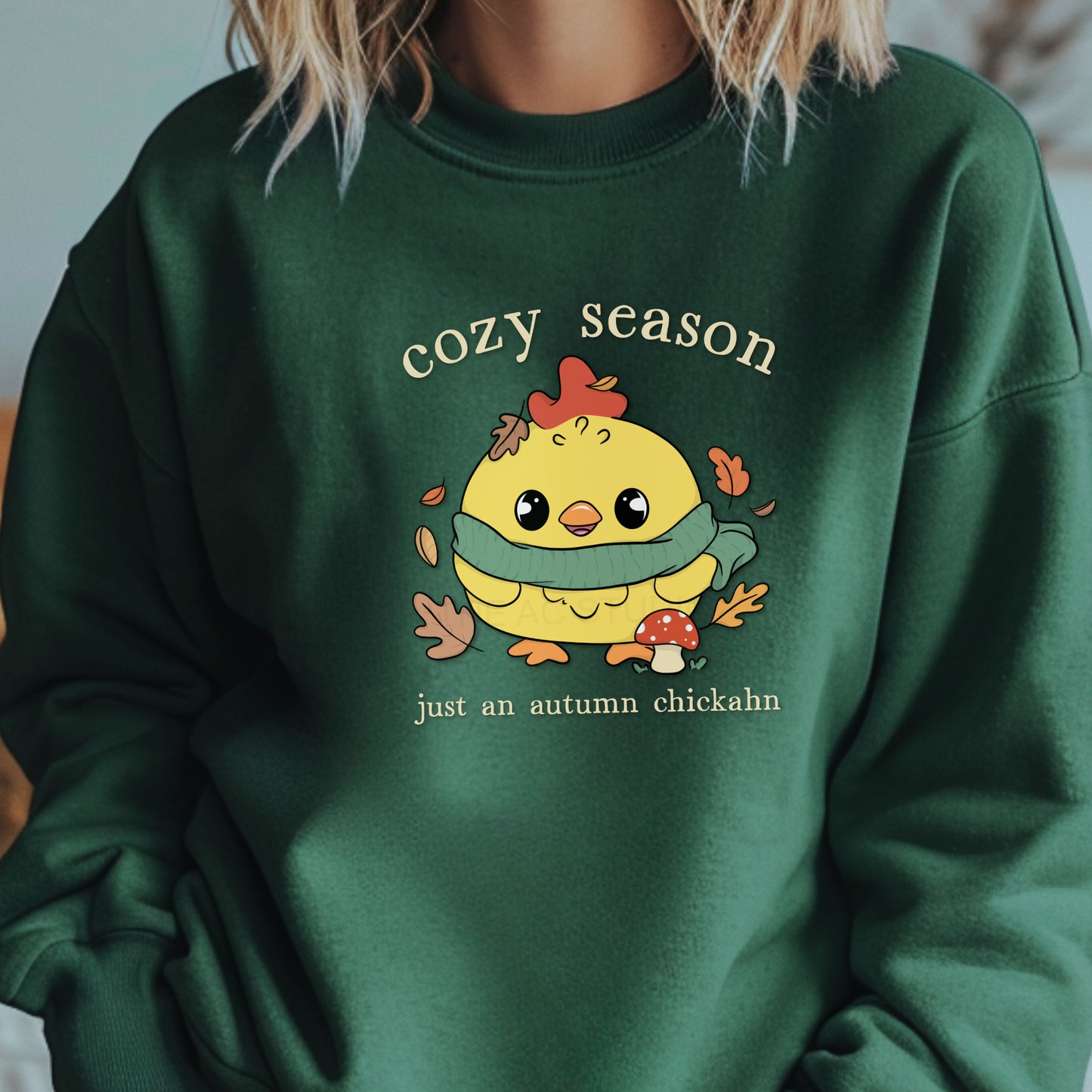 Autumn ChickAhn Crewneck Sweater
