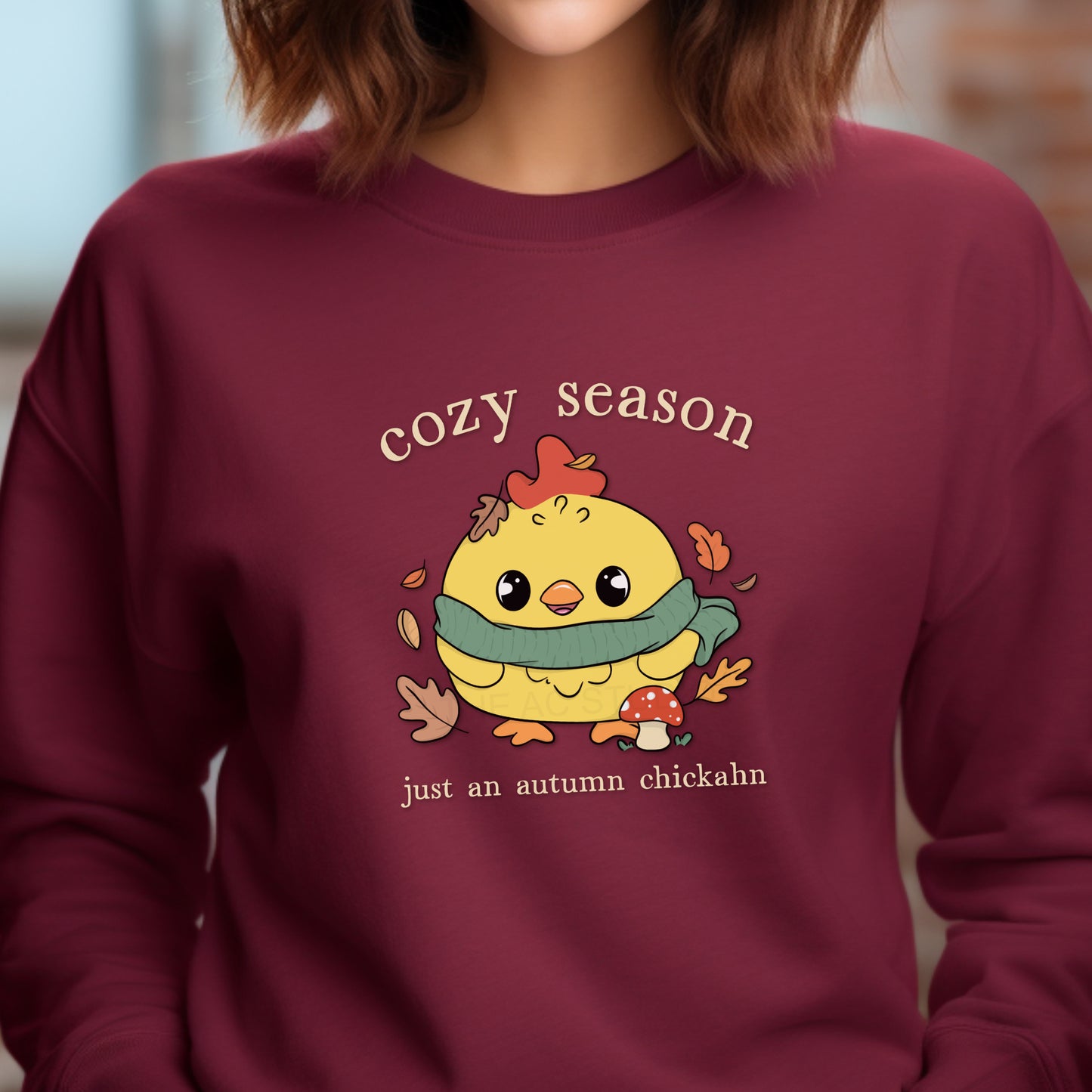 Autumn ChickAhn Crewneck Sweater