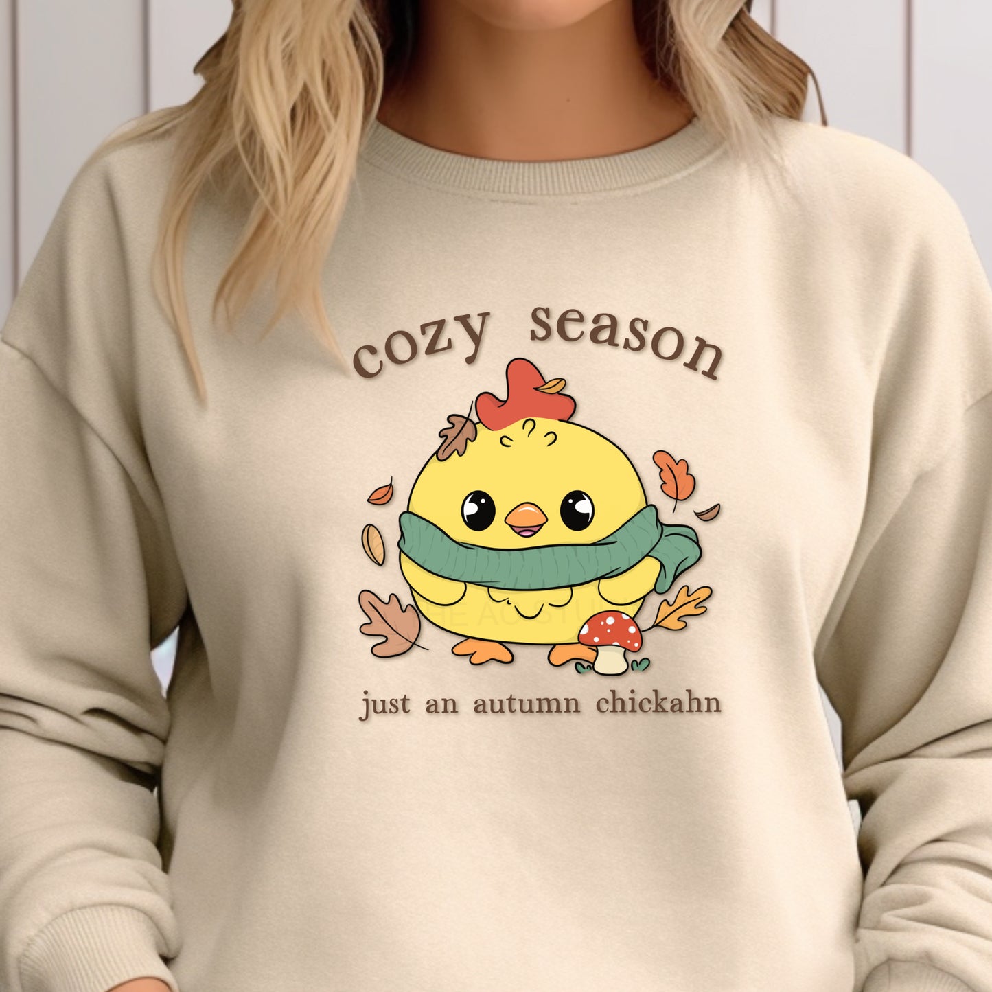 Autumn ChickAhn Crewneck Sweater