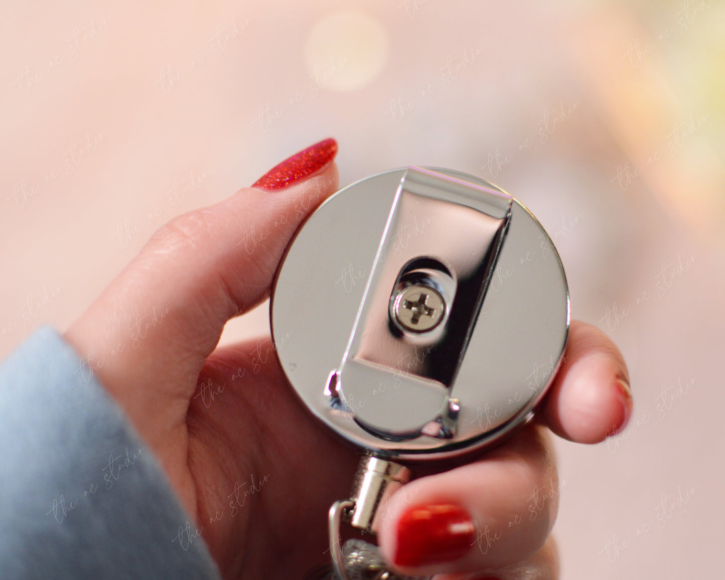 Custom Badge Reel (Floral)