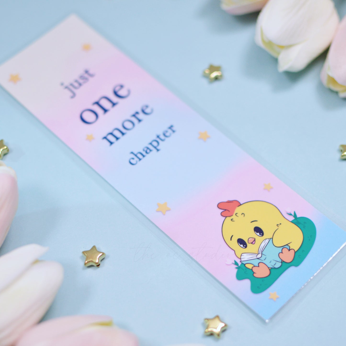ChickAhn Bookmark - Just One More Chapter
