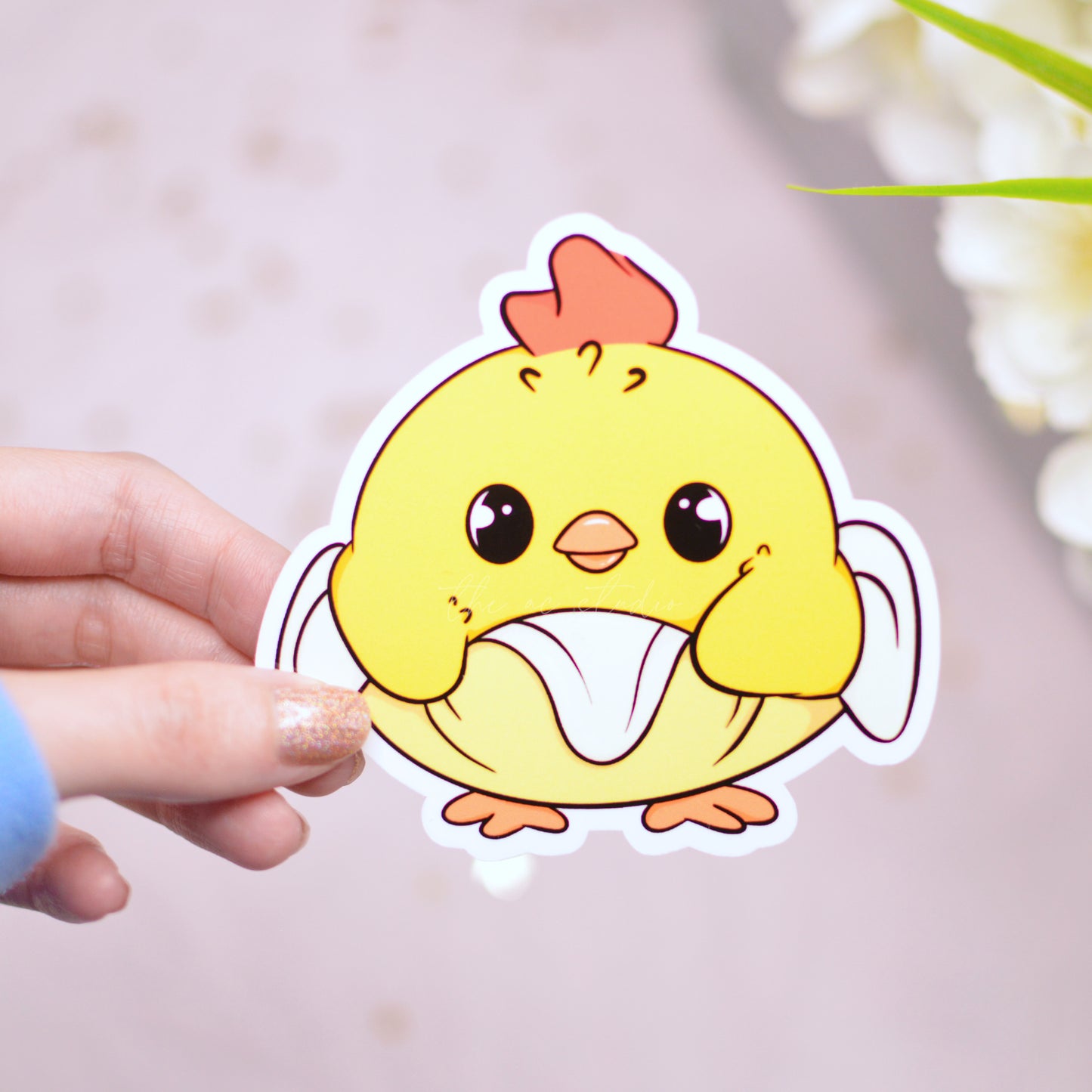ChickAhn Character Sticker