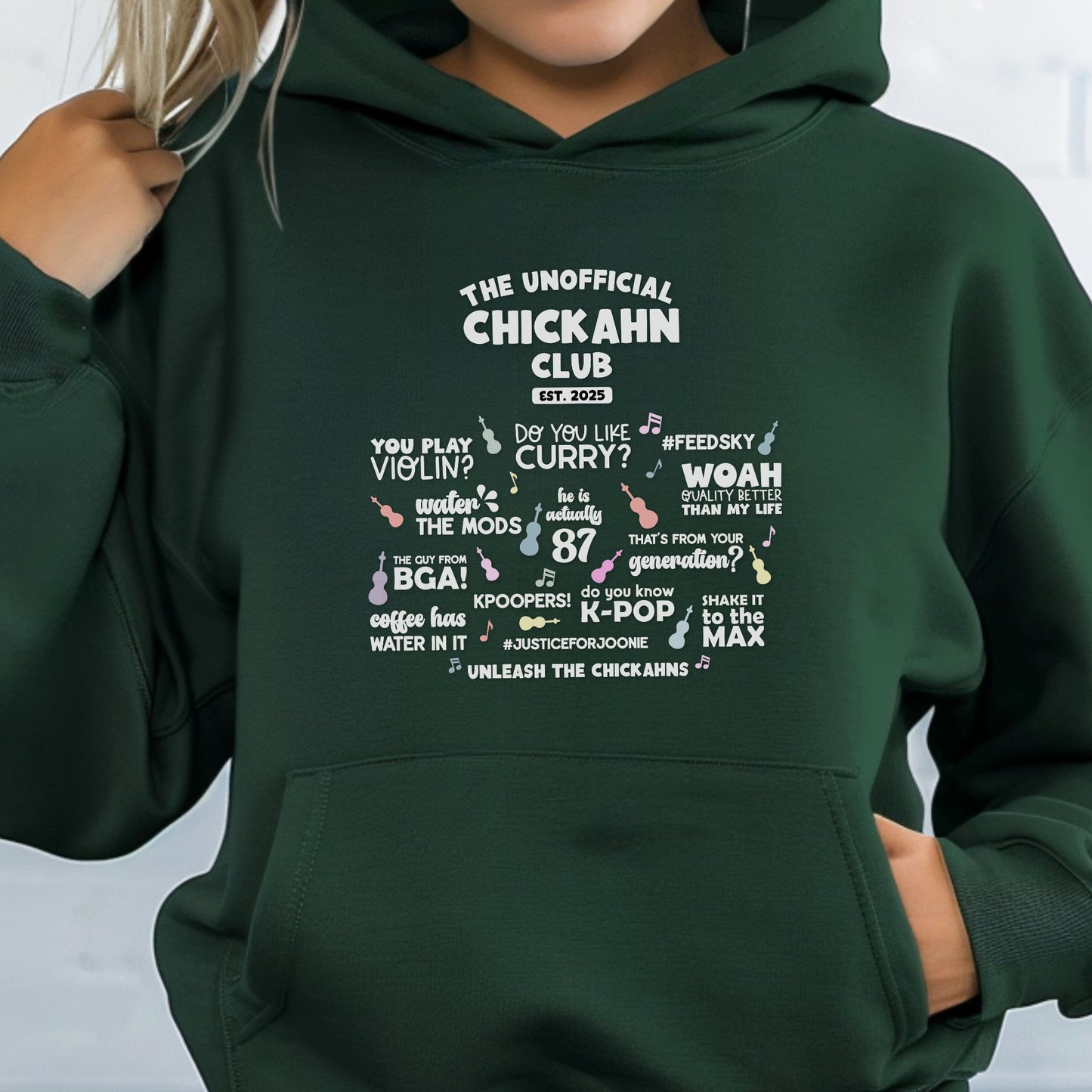 ChickAhn Club Comments Sweatshirt