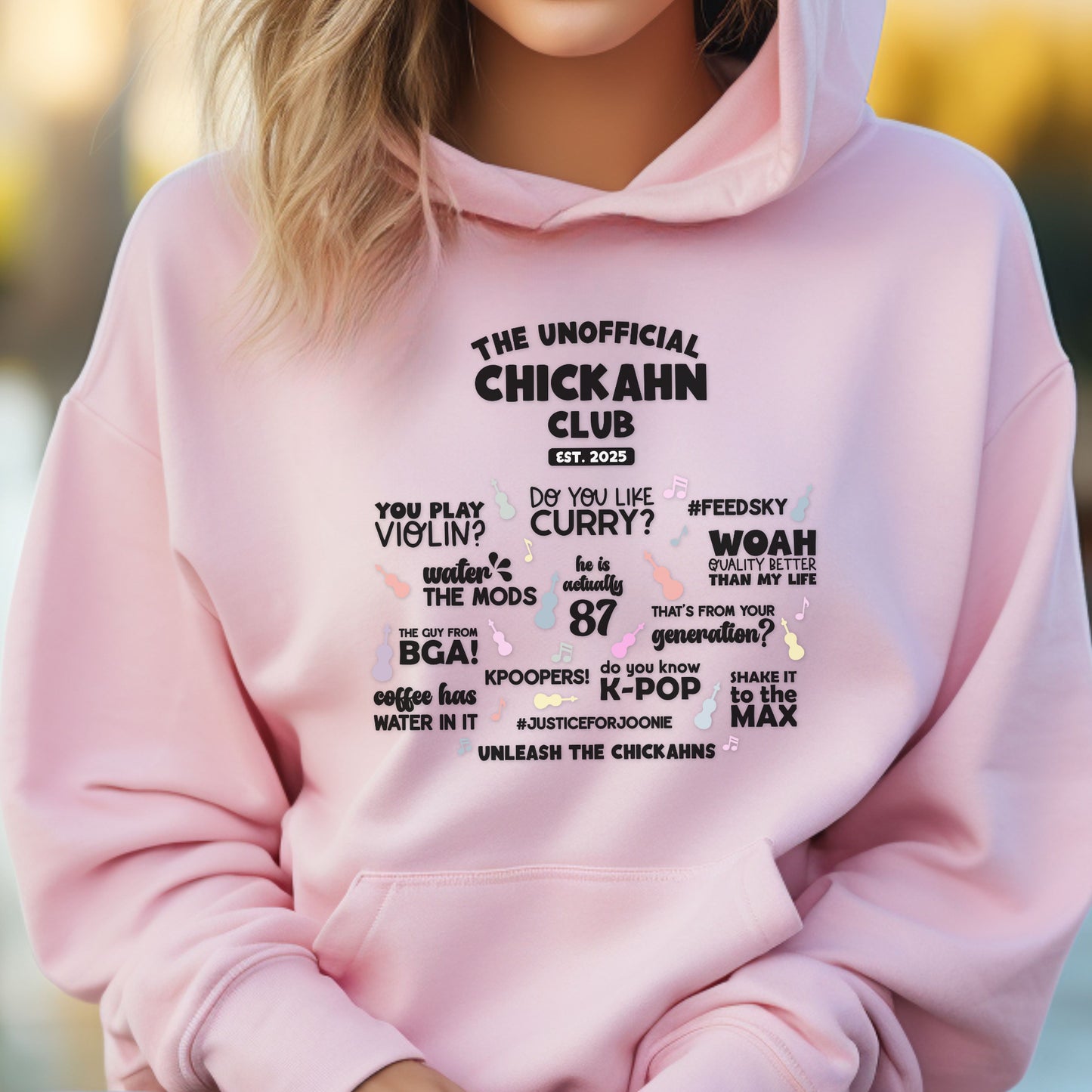 ChickAhn Club Comments Sweatshirt