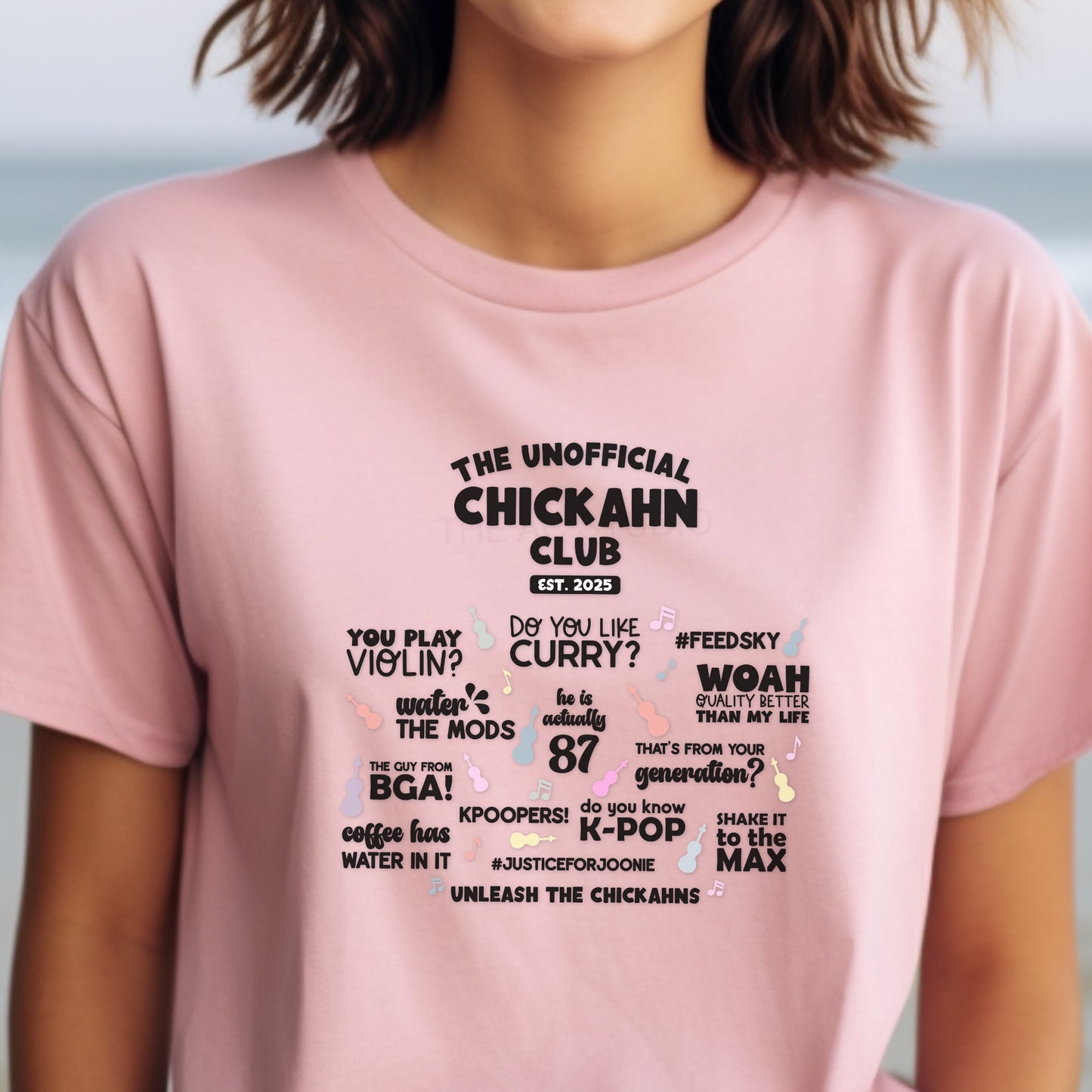 ChickAhn Club Comments T-shirt