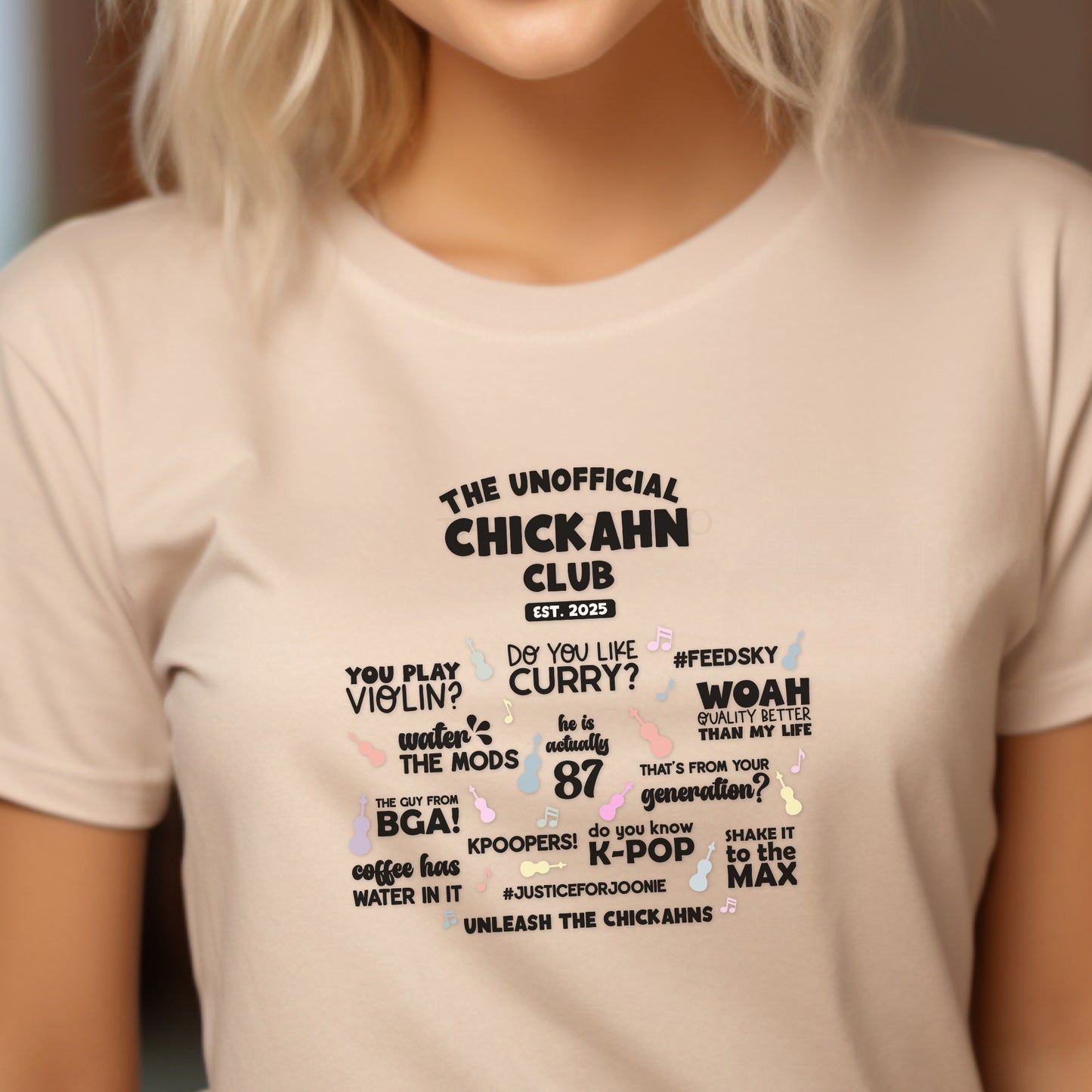 ChickAhn Club Comments T-shirt