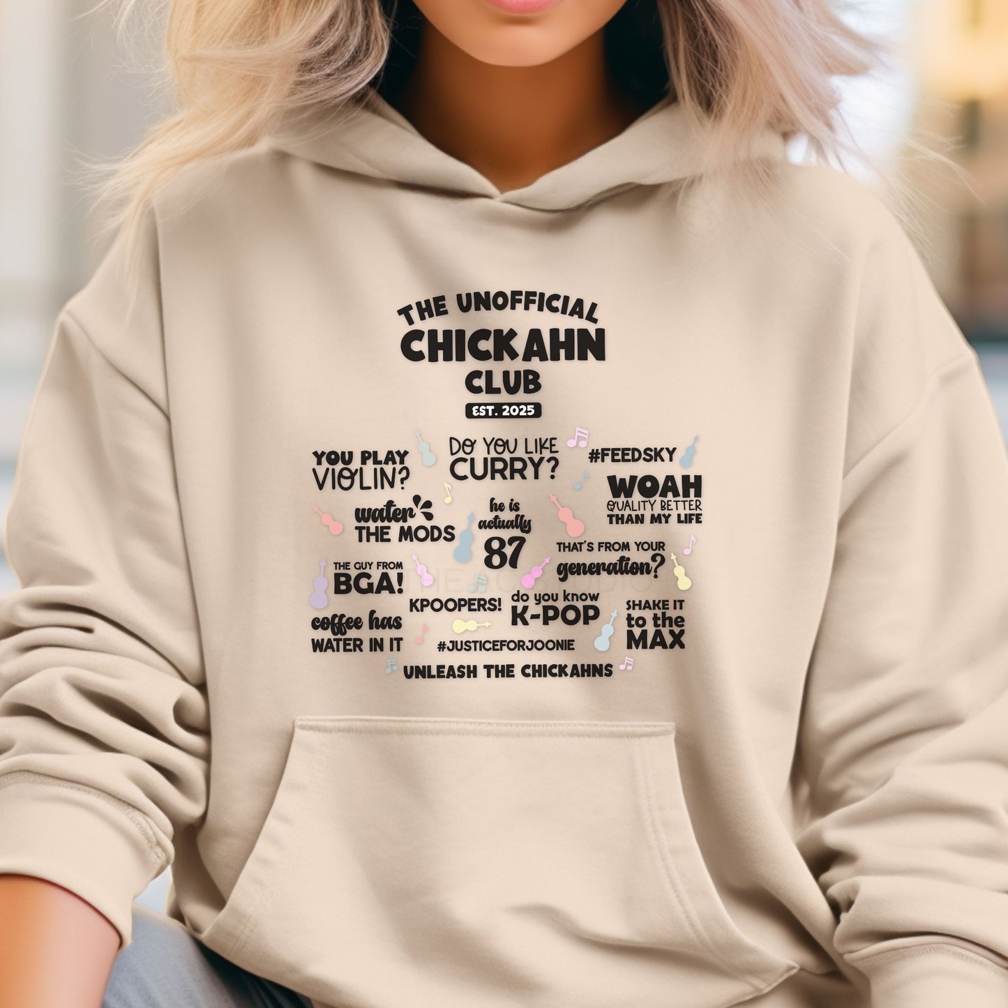 ChickAhn Club Comments Sweatshirt