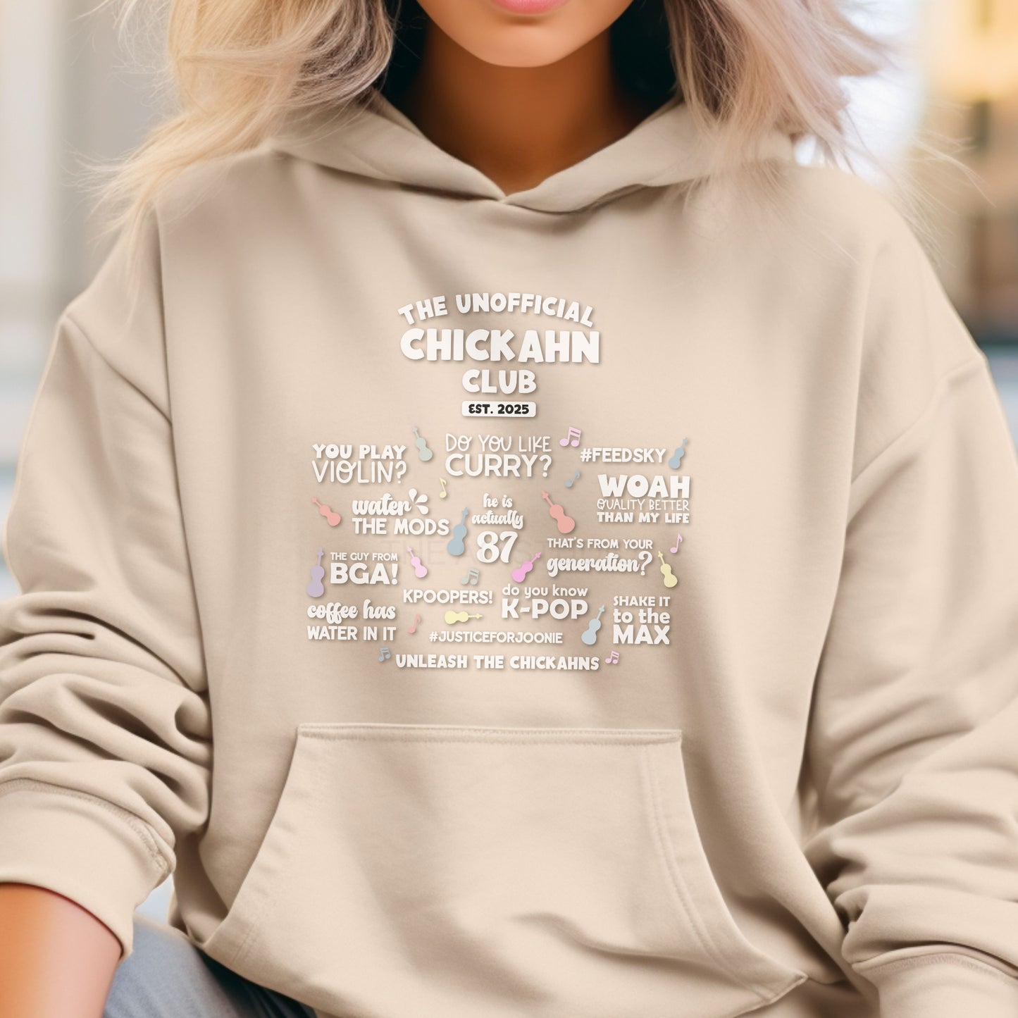 ChickAhn Club Comments Sweatshirt
