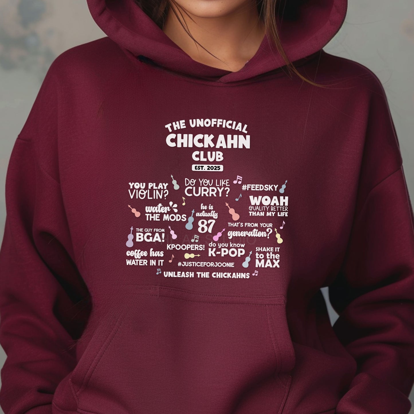 ChickAhn Club Comments Sweatshirt