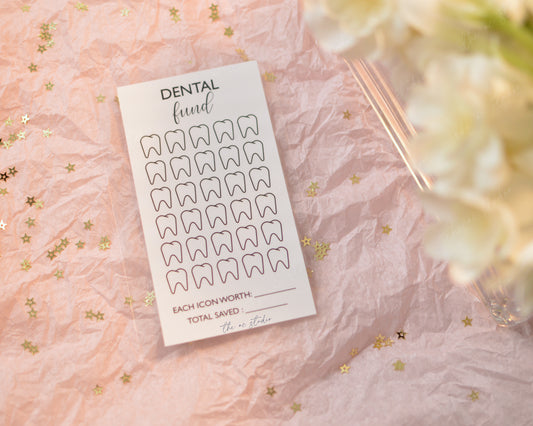 Dental Fund Tracker Sheet