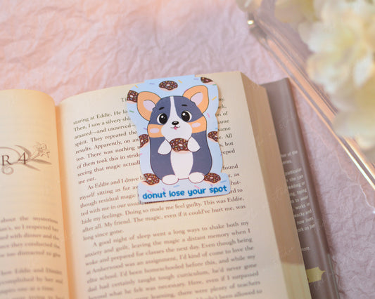 Donut Lose Your Spot Magnetic Bookmark