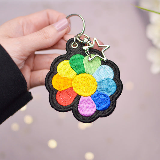 FAM Flower Power Key Tag