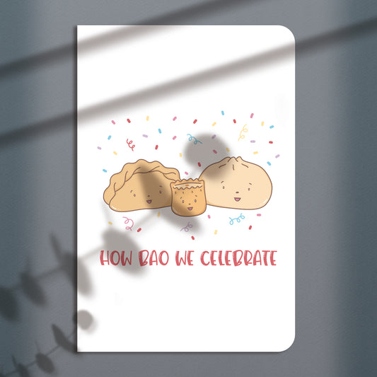 How Bao We Celebrate Greeting Card