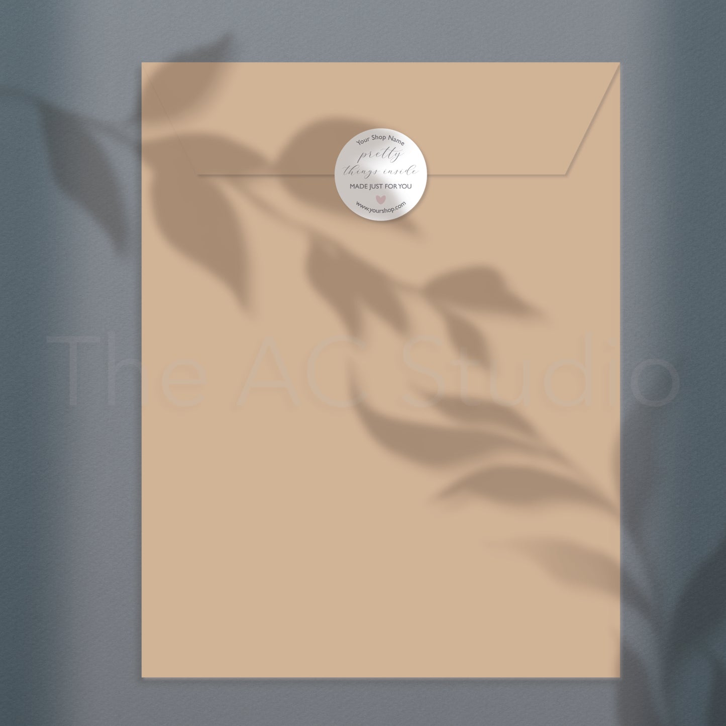 Personalized Circle Labels for Your Small Business (Style 4)