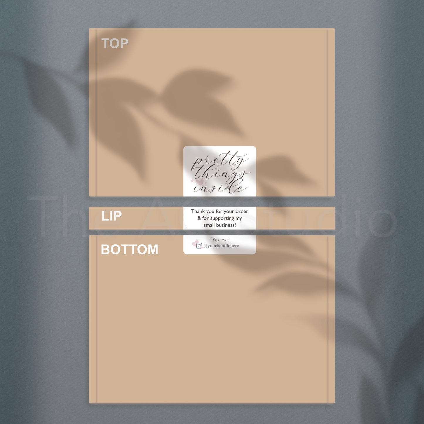 Personalized Circle Labels for Your Small Business (Style 1)