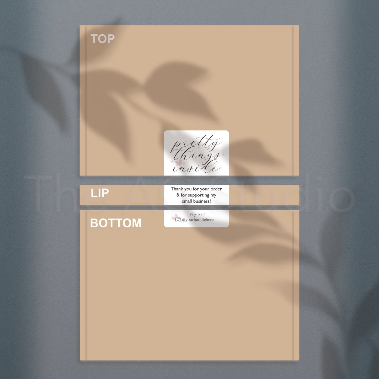 Personalized Circle Labels for Your Small Business (Style 3)