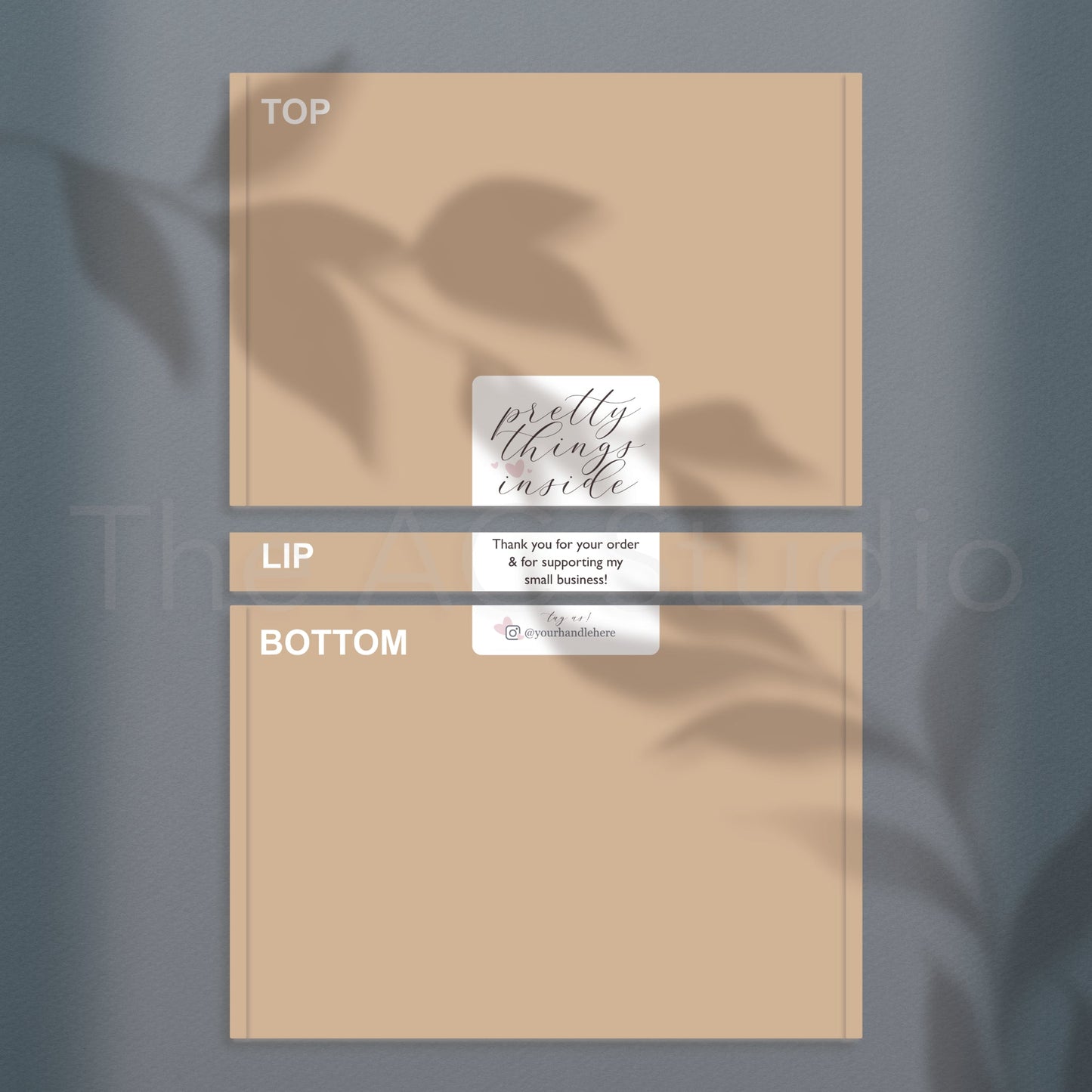 Personalized Circle Labels for Your Small Business (Style 5)