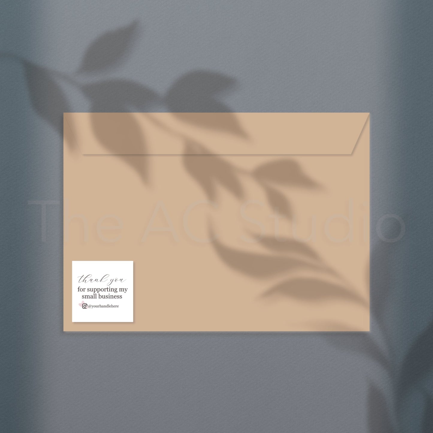 Personalized Square Labels for Your Small Business (Style 1)