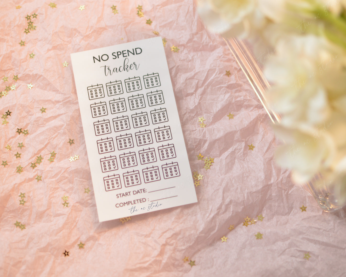 No Spend Tracker Sheet