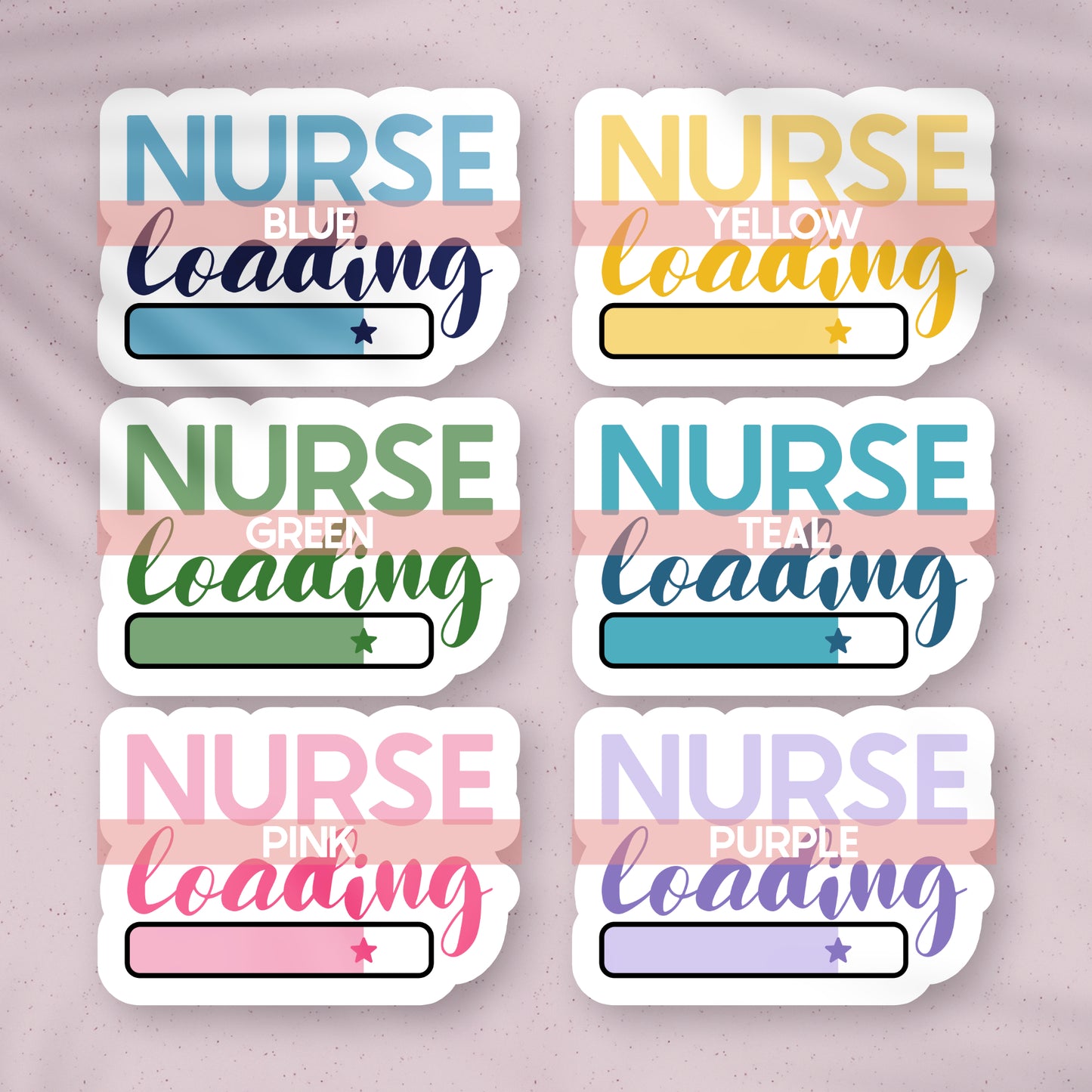 Nurse Loading Sticker