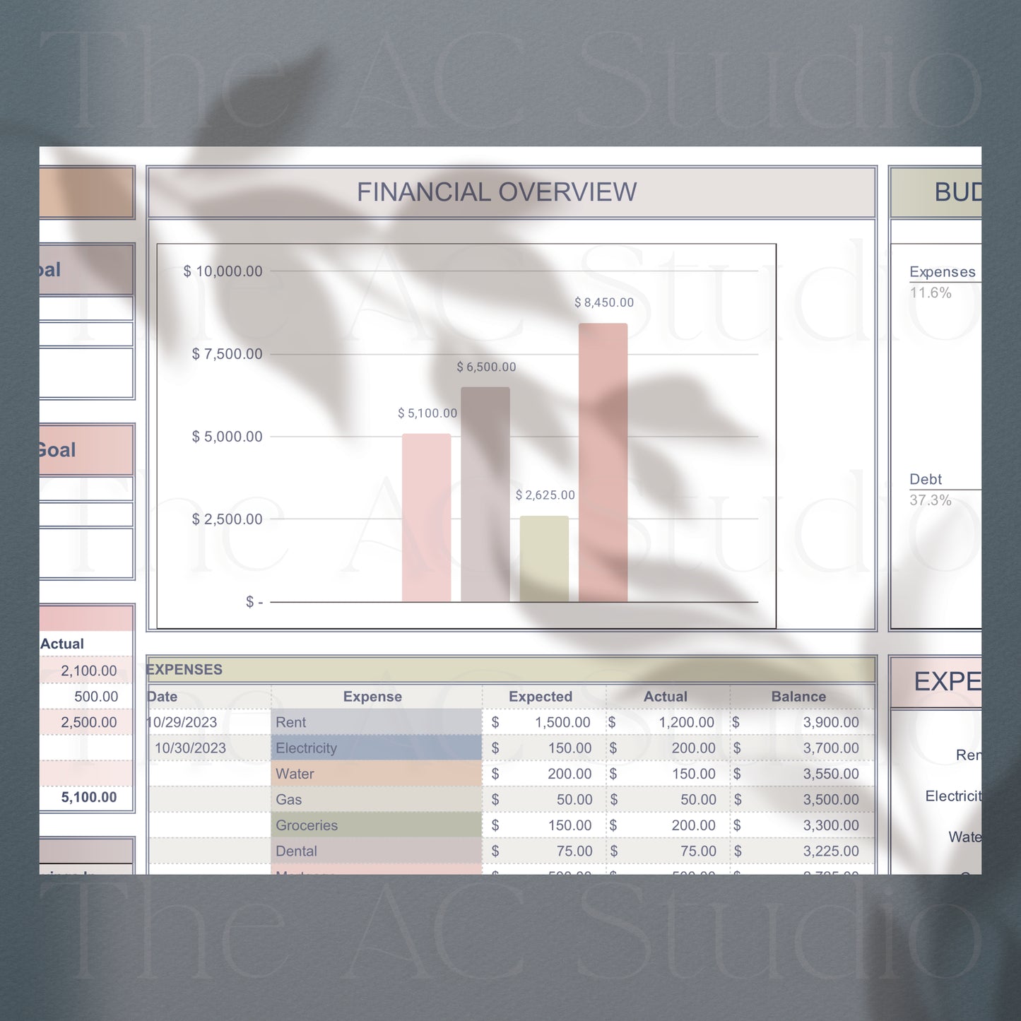 Paycheck Management Dashboard (Theme 1)
