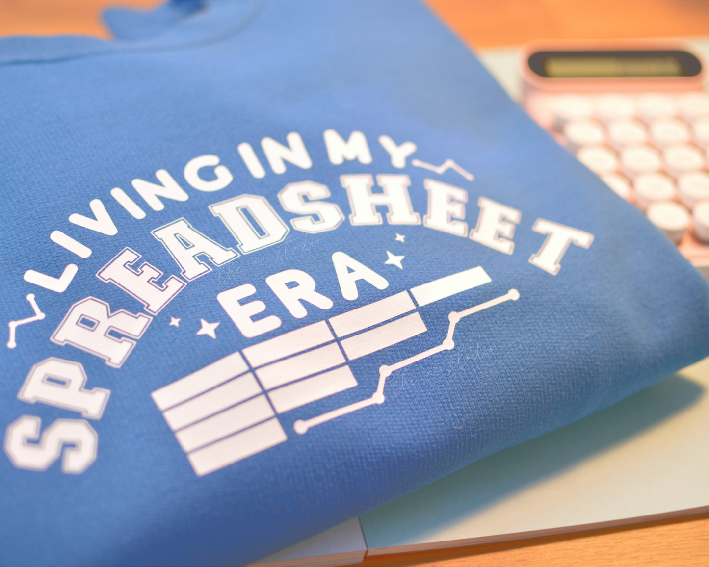 Living in My Spreadsheet Era Crewneck Sweater