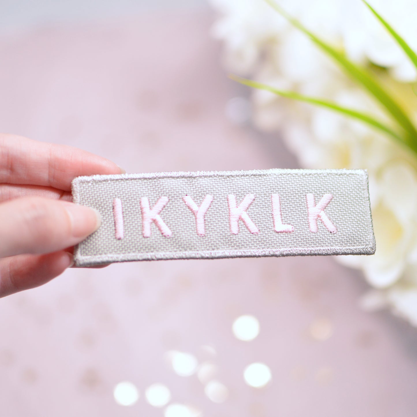 Customizeable STAY Peek-A-Boo Key Tag