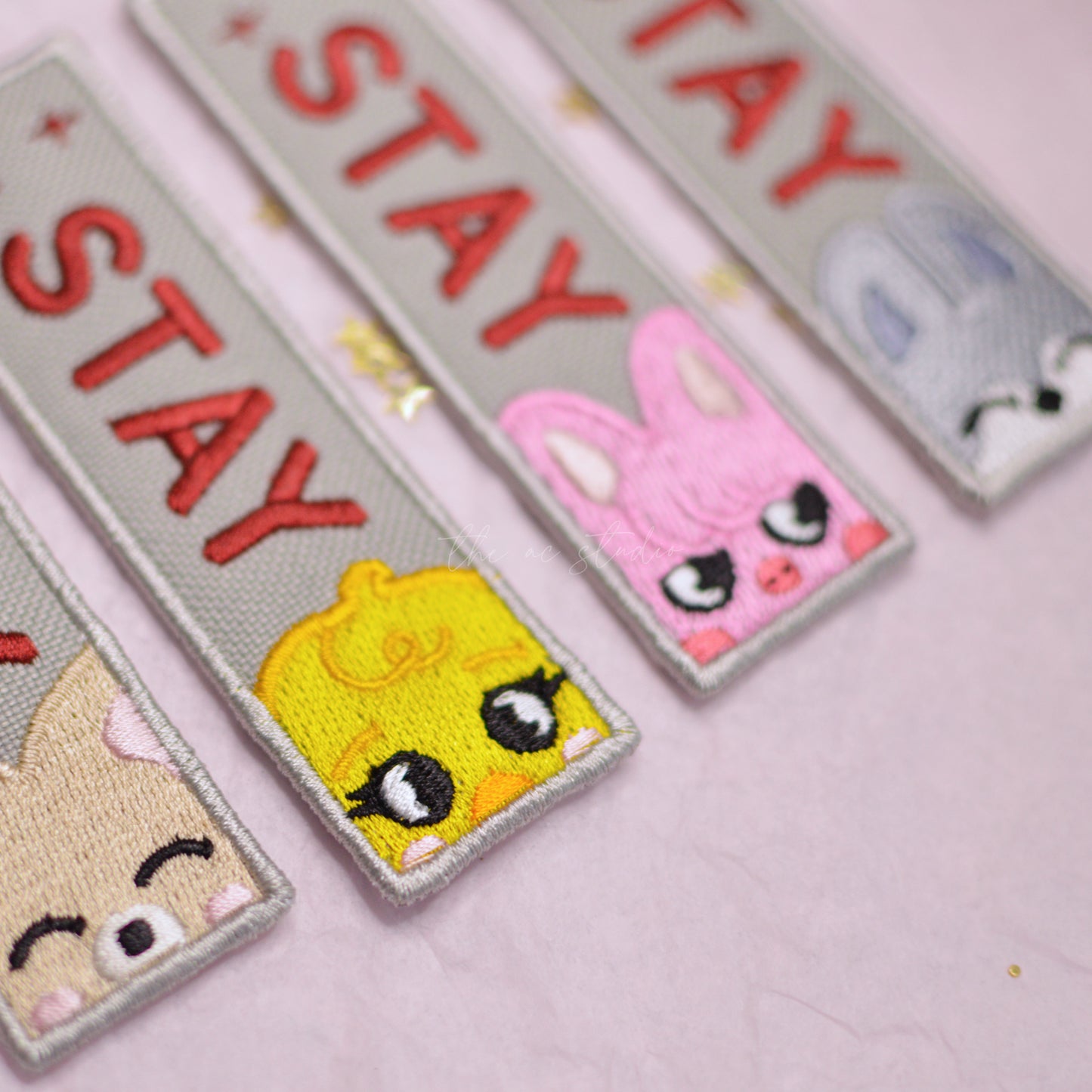 Customizeable STAY Peek-A-Boo Key Tag