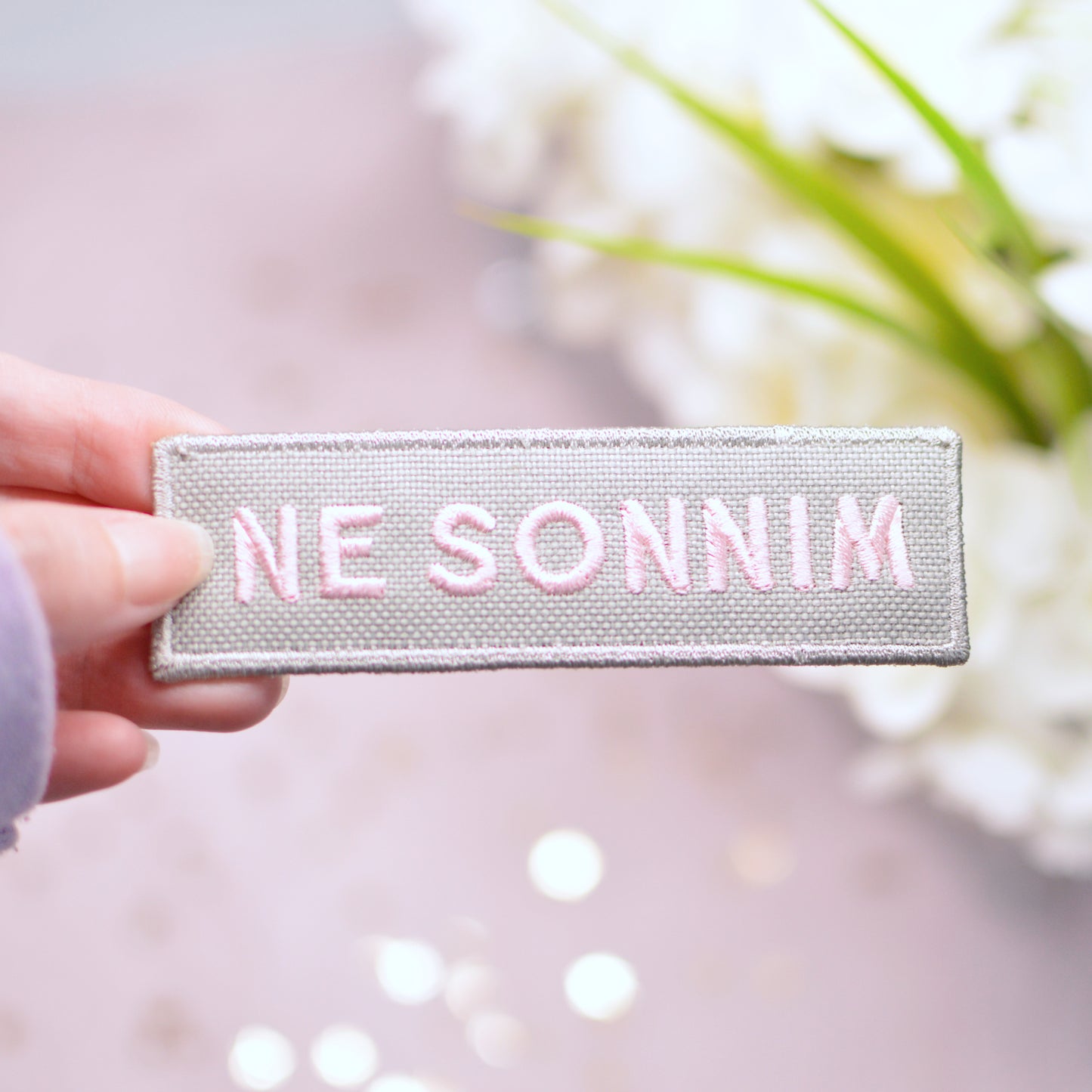 Customizeable STAY Peek-A-Boo Key Tag