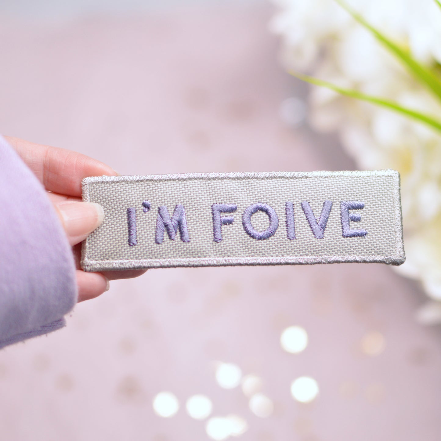 Customizeable STAY Peek-A-Boo Key Tag