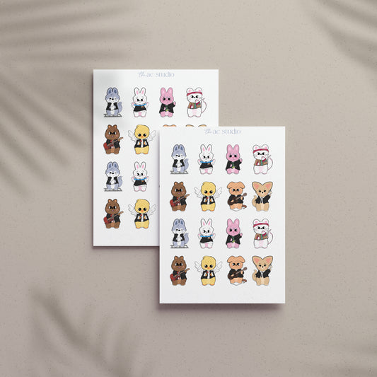 STAY HOP Line Sticker Sheet