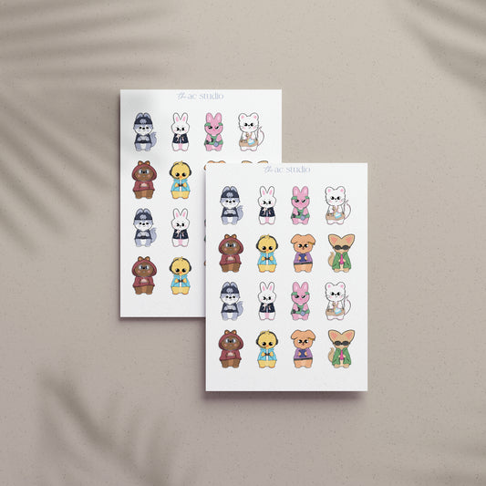 STAY Original Line Sticker Sheet