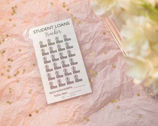 Student Loans Tracker Sheet