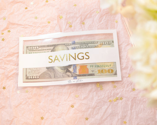 Custom Window Cash Envelopes