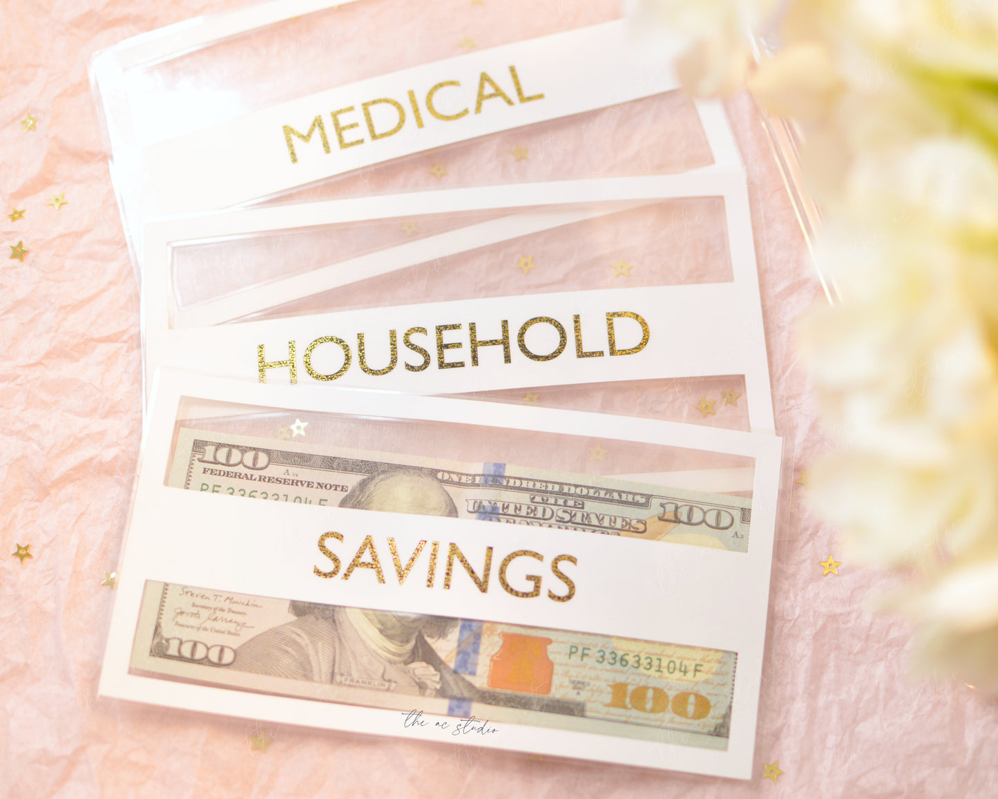 Custom Window Cash Envelopes