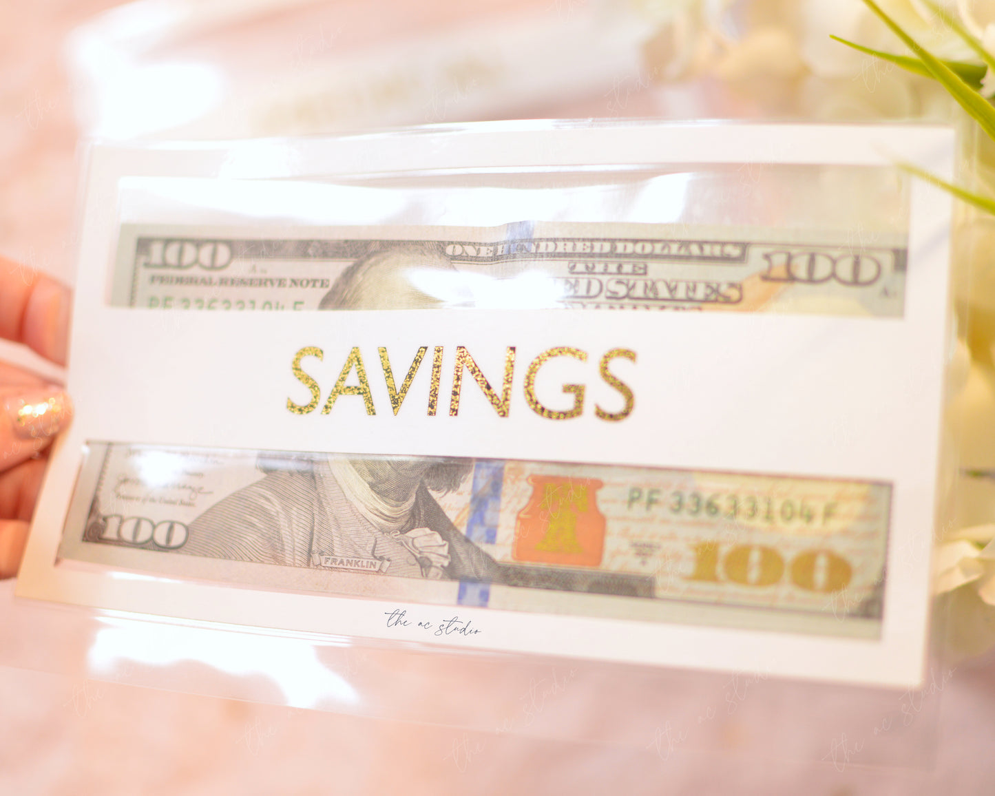 Custom Window Cash Envelopes