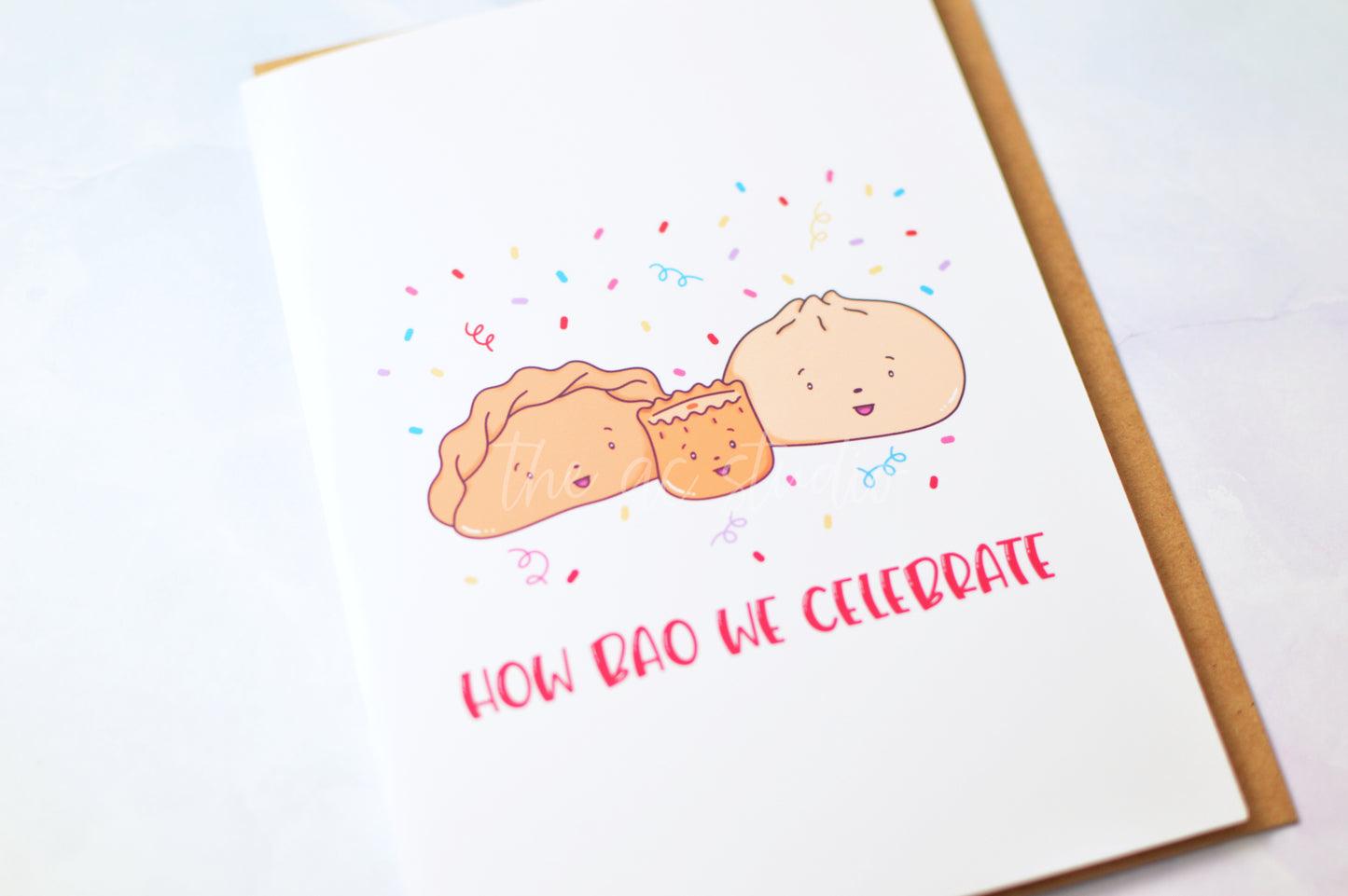 How Bao We Celebrate Greeting Card
