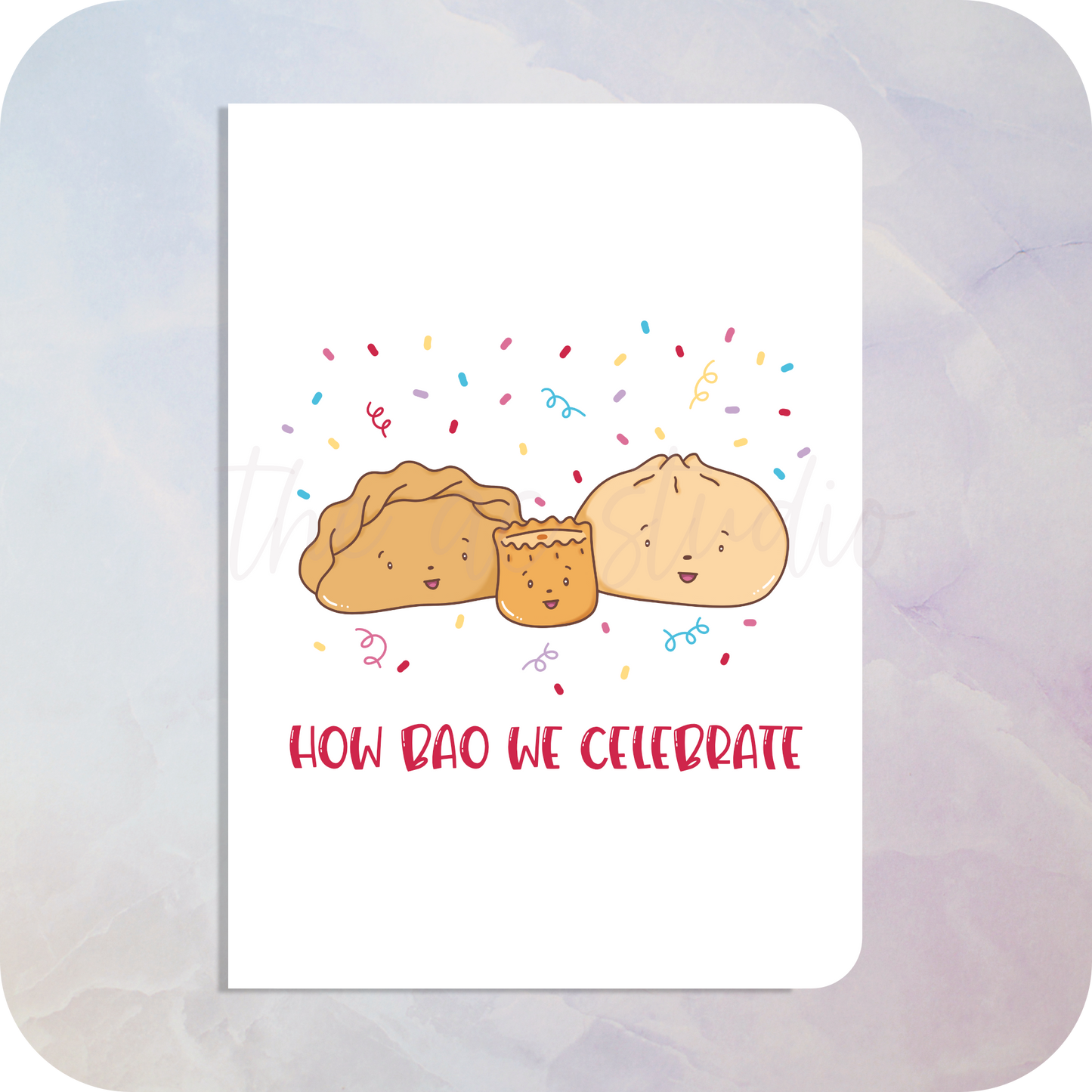 How Bao We Celebrate Greeting Card