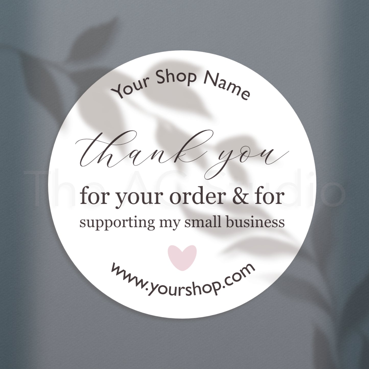 Custom Circle Labels for Your Small Business (1.5 in)