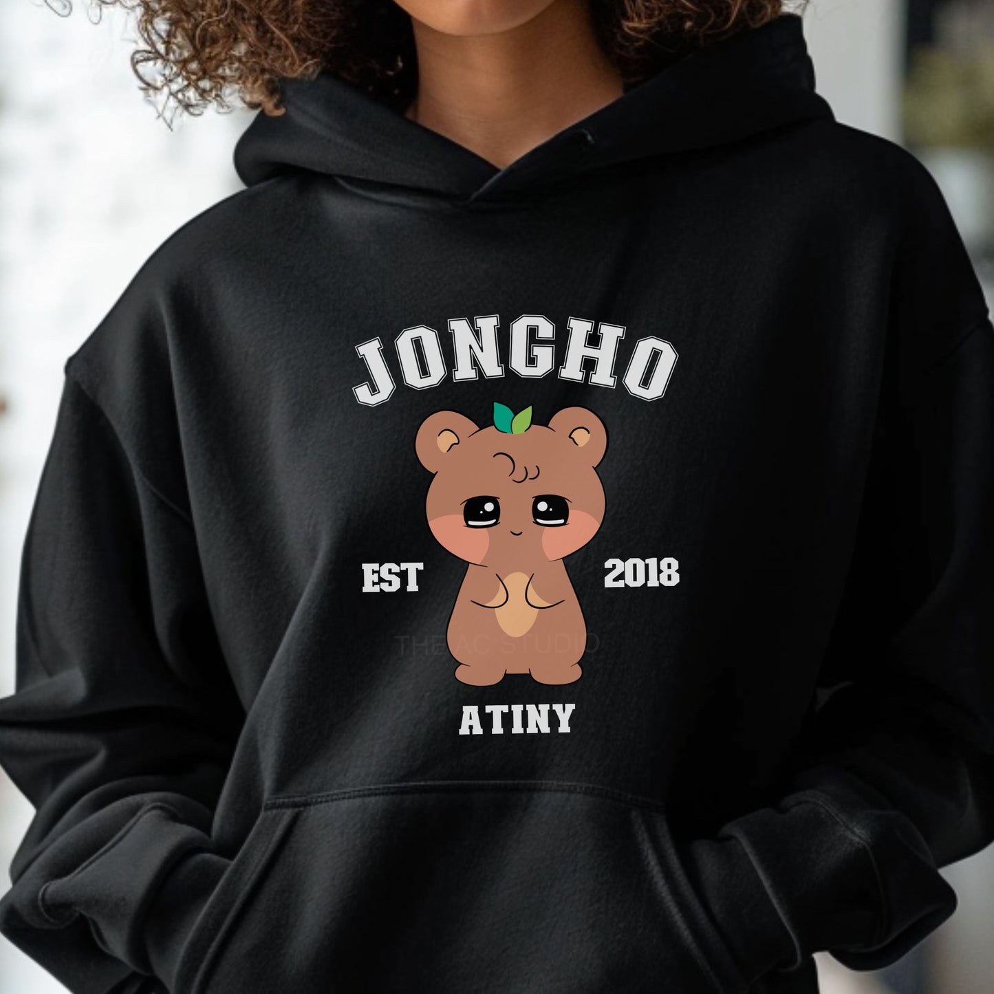 ATINY Character Sweatshirt in Black