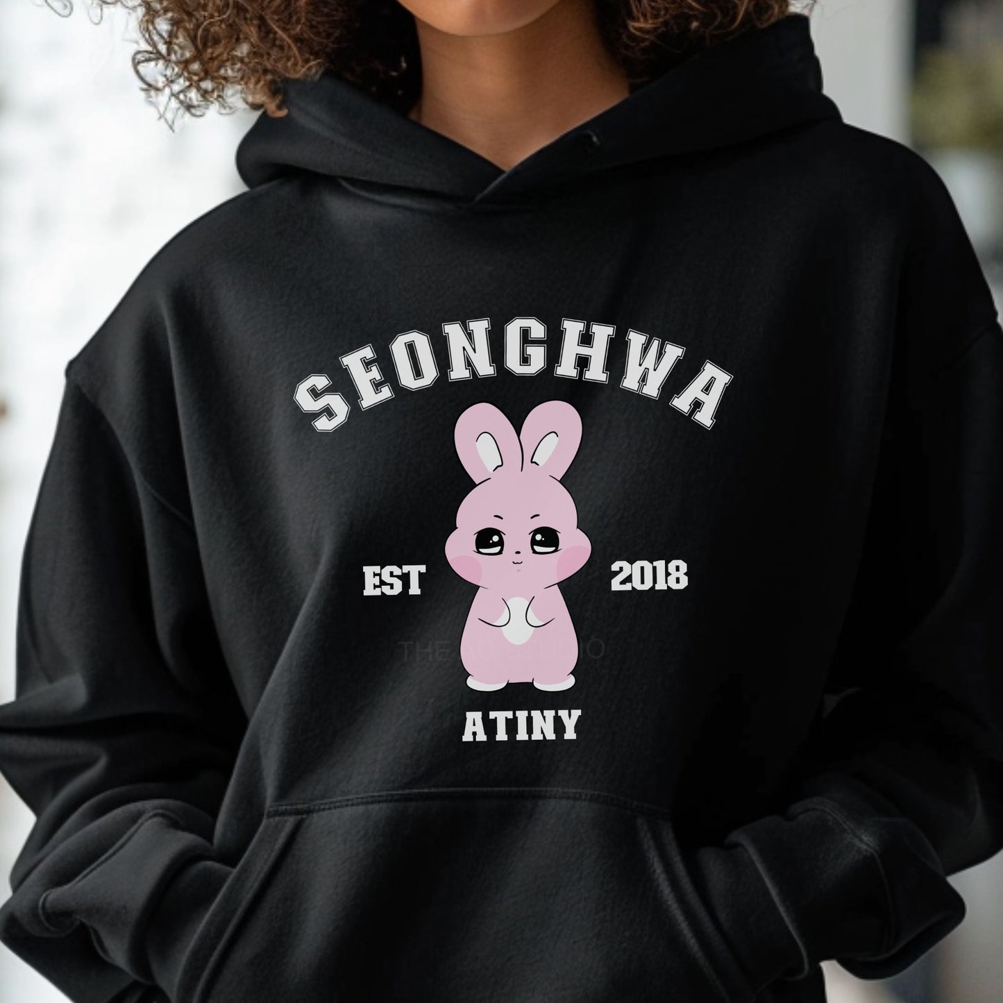 ATINY Character Sweatshirt in Black