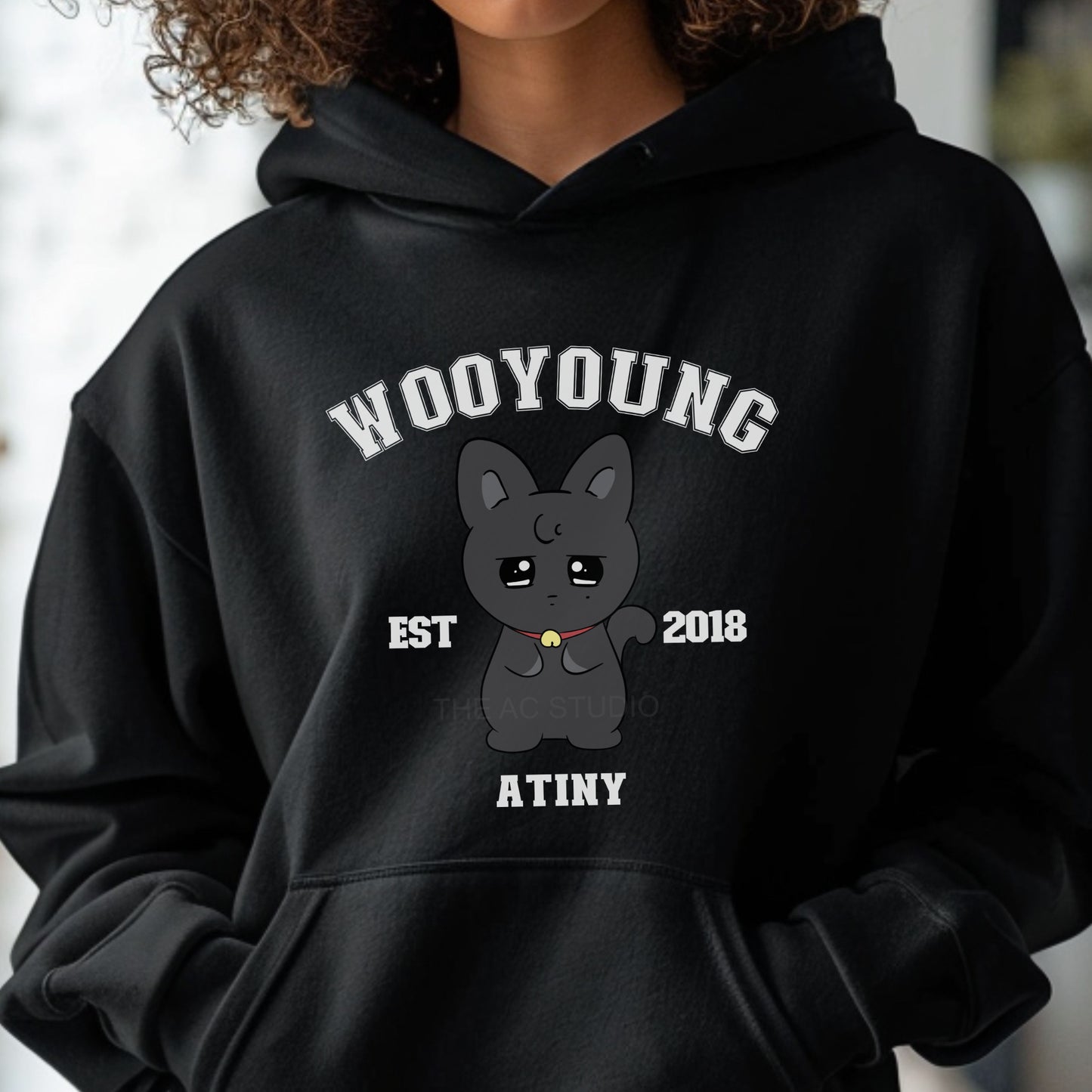 ATINY Character Sweatshirt in Black