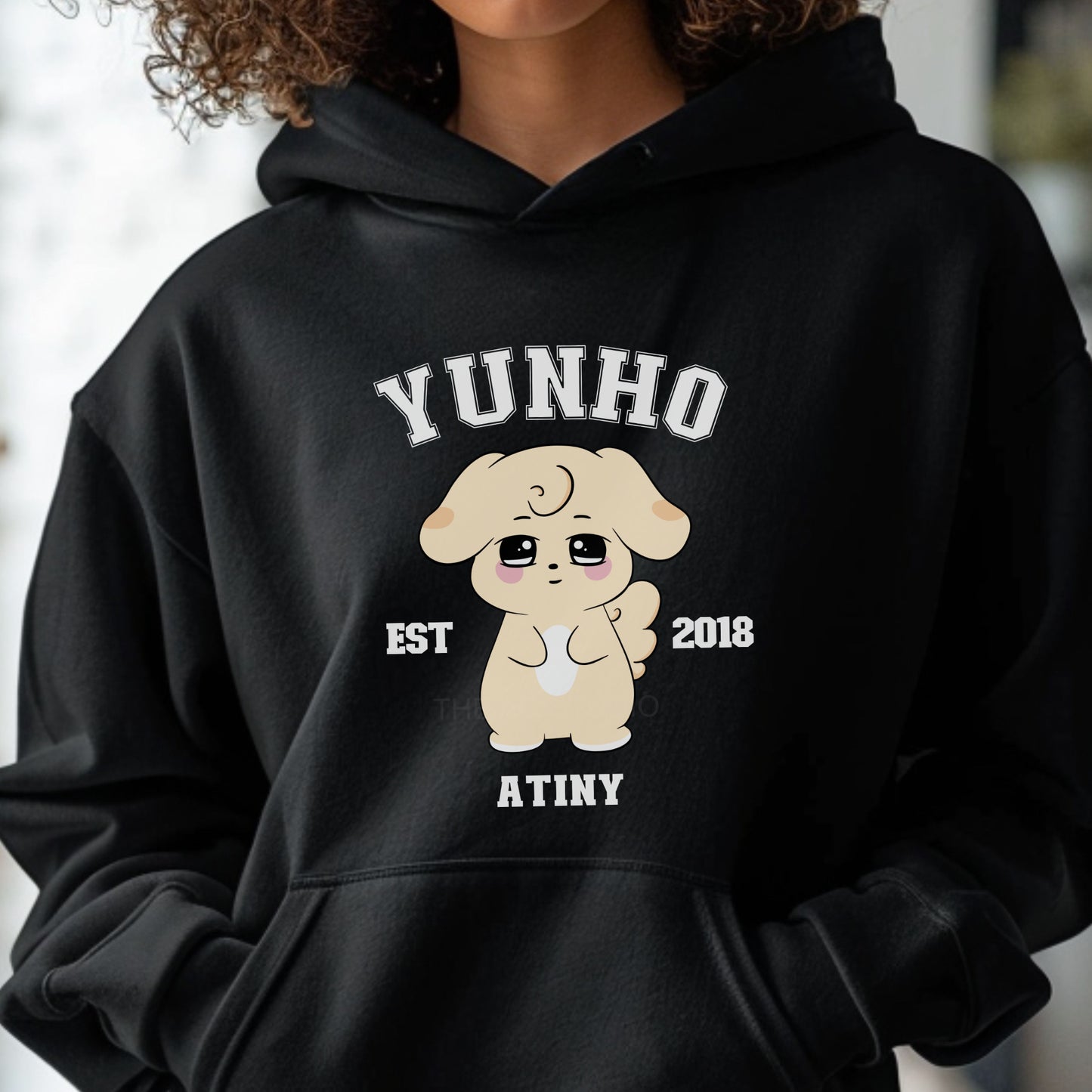 ATINY Character Sweatshirt in Black