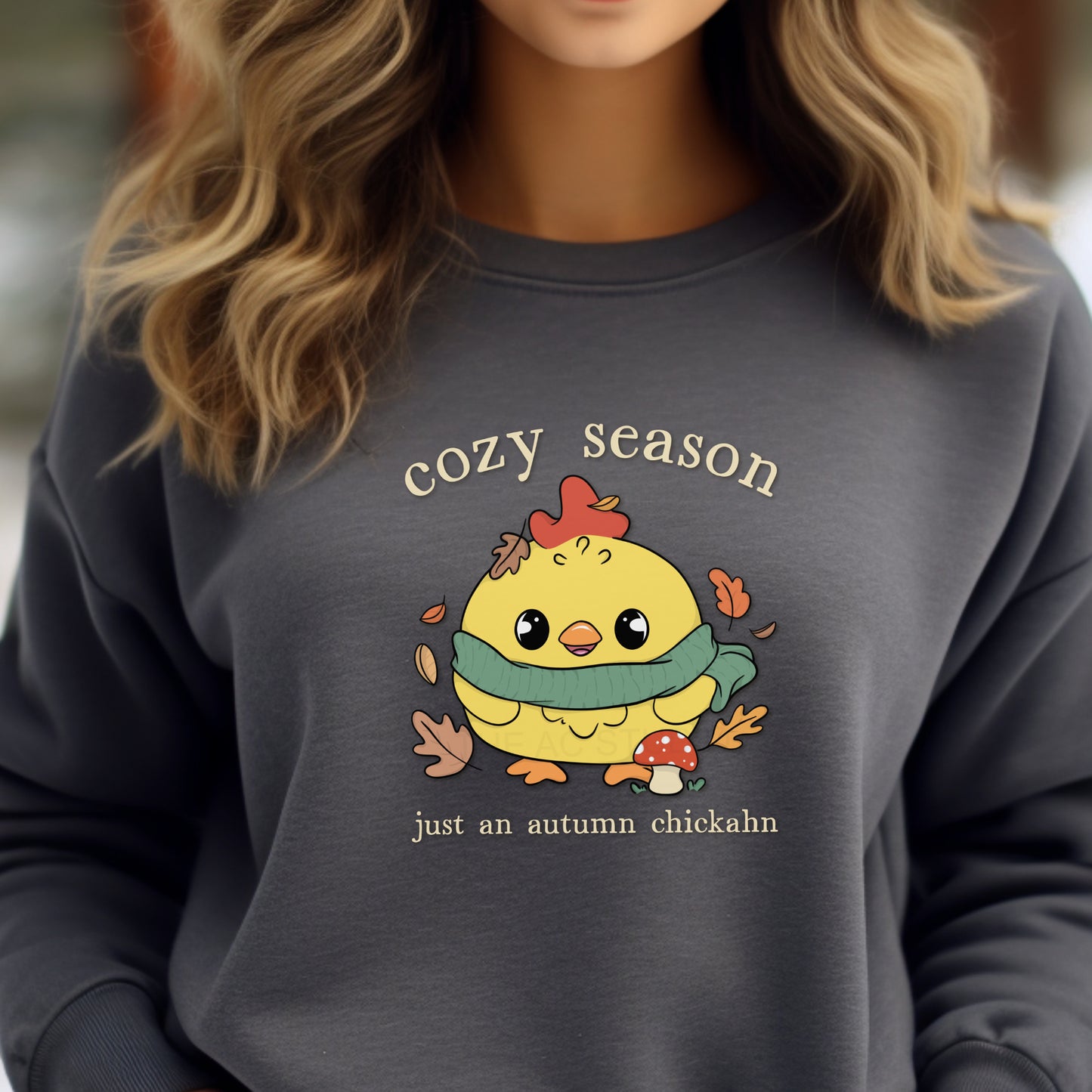 Autumn ChickAhn Crewneck Sweater