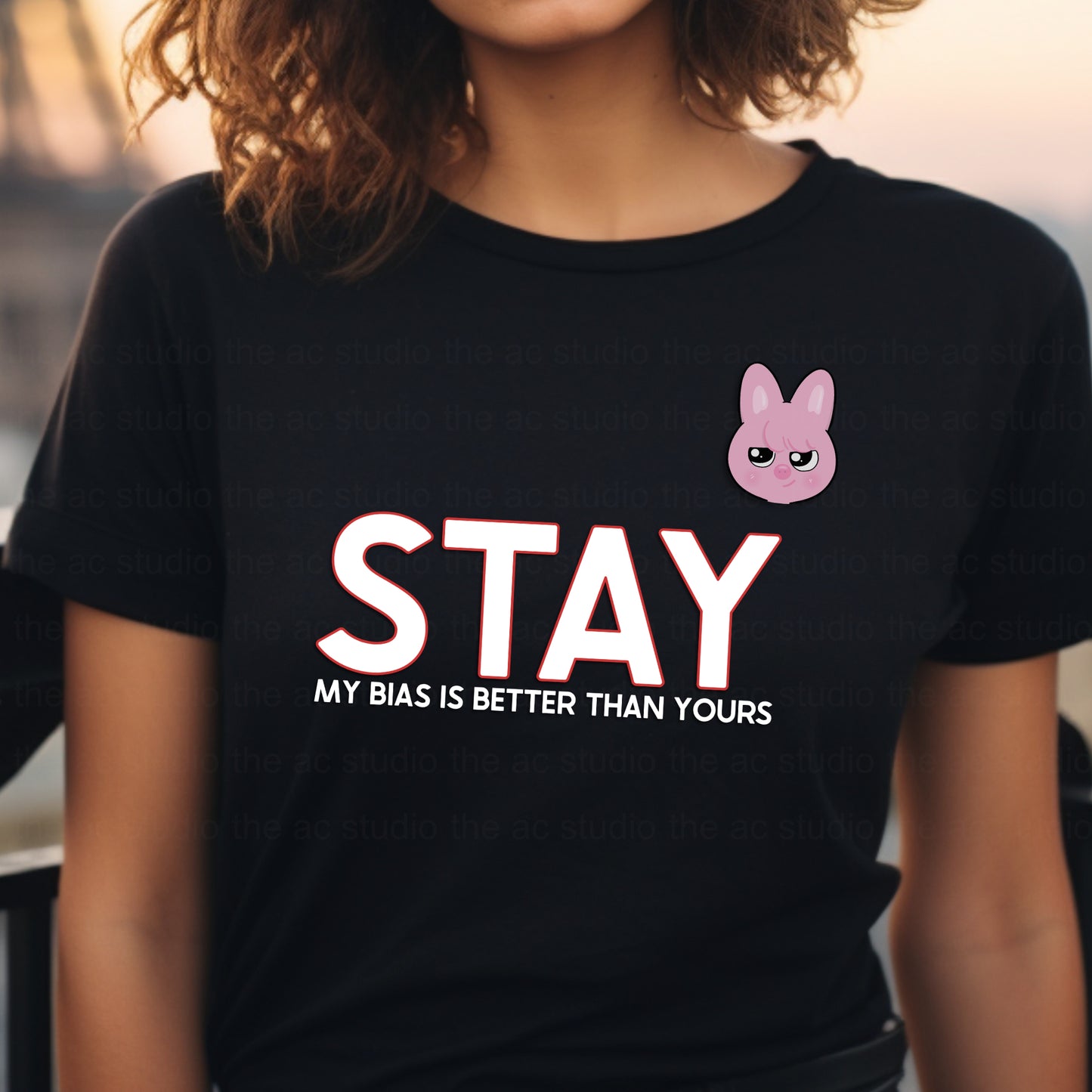 STAY - My Bias Is Better Than Yours T-Shirt (Black)