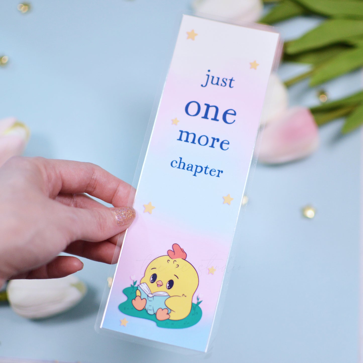 ChickAhn Bookmark - Just One More Chapter