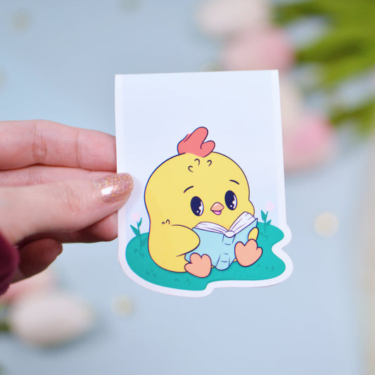 ChickAhn Magnetic Bookmark - Bookworm ChickAhn